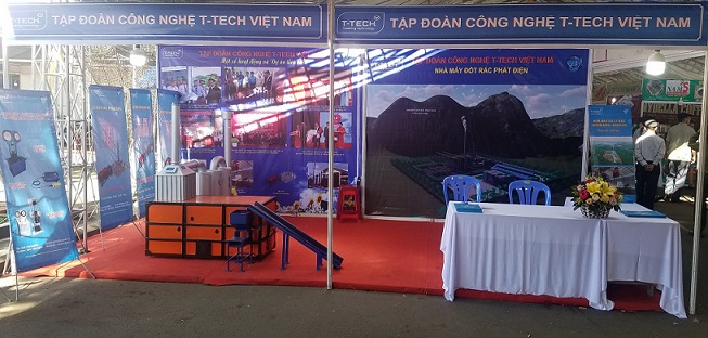 Gian hàng Tập đoàn Công nghệ T-Tech Việt Nam