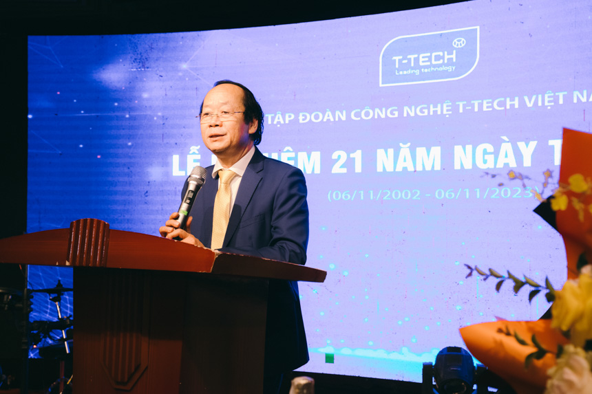 Ông Võ Tuấn Nhân - Thứ trưởng Bộ TNMT phát biểu tại buổi lễ
