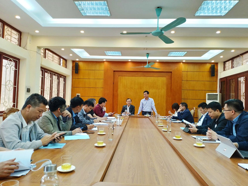 Đoàn khảo sát tỉnh Yên Bái làm việc, học tập kinh nghiệm xử lý rác với tỉnh Bắc Giang
