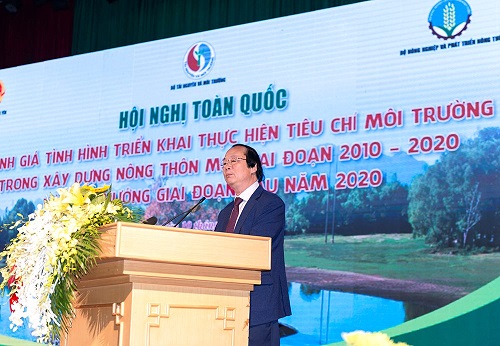 Hội nghị Toàn quốc đánh giá tình hình thực hiện tiêu chí Môi trường trong xây dựng Nông thôn mới