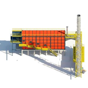 Lò đốt rác thải sinh hoạt CNC-2000A (công suất 2000 kg/h)