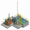 Lò đốt rác thải y tế CNC-YT10 (công suất 10 kg/h)